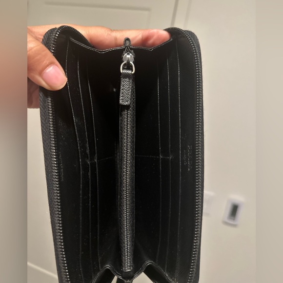 EUC Prada Saffiano Leather Zip Around Wallet - Picture 13 of 14